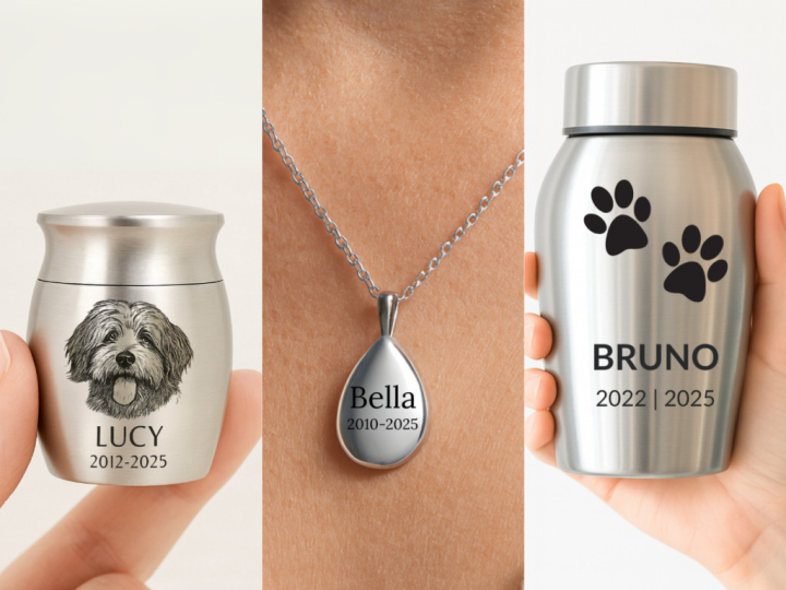Gdzie przechowywać prochy psa: od personalizowanych urn po biżuterię pamiątkową