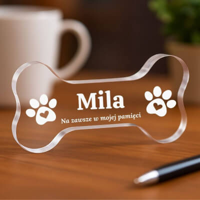 Prezent upamiętniający psa – Akrylowa tablica...
